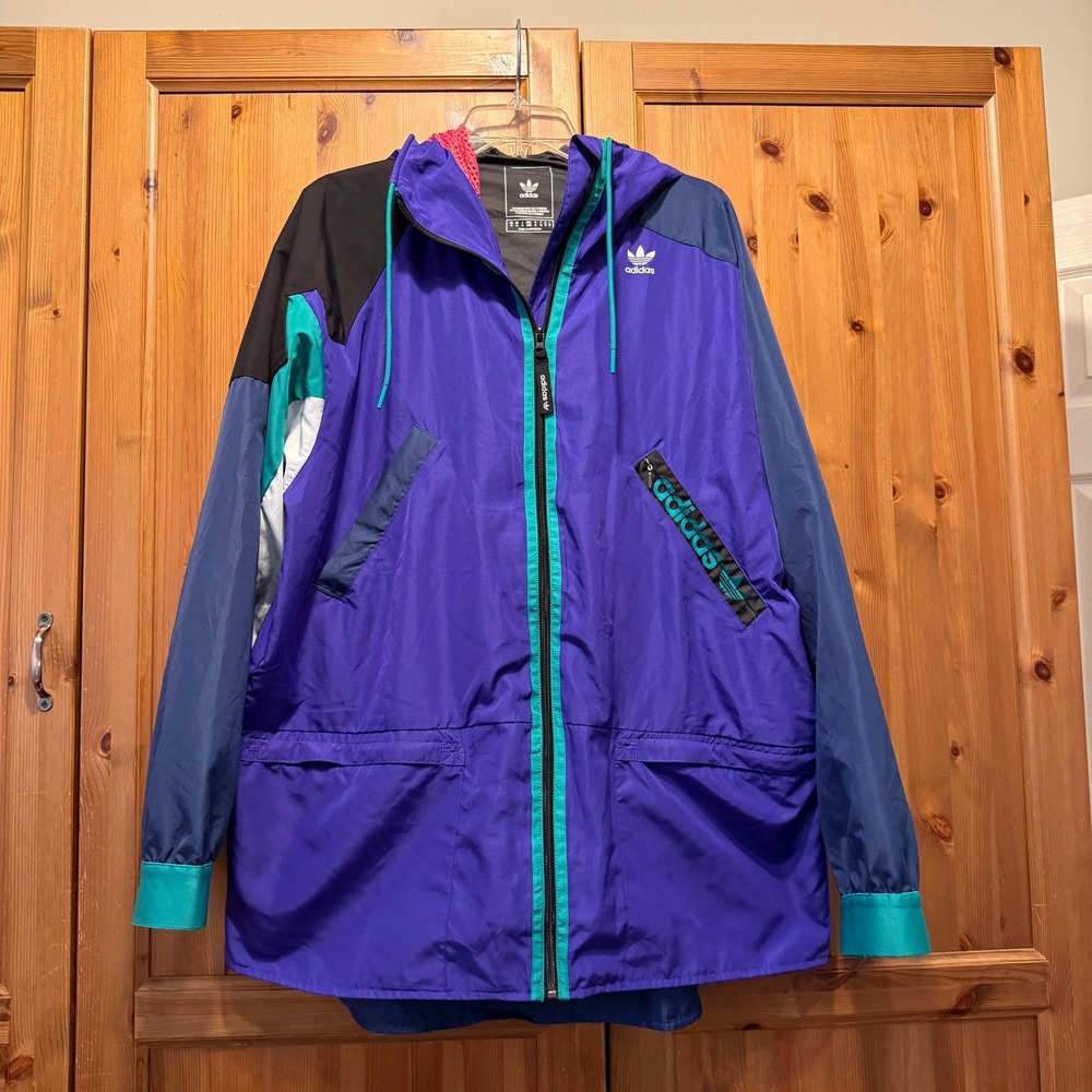 Adidas Originals PT3 Karkaj Windbreaker Hoodie Size M